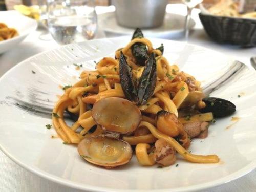 Scialatielli with seafood