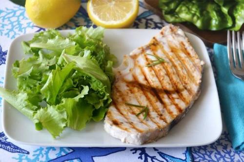 Grilled swordfish